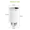Renov8 Zigbee Thermostatic radiator valve - White