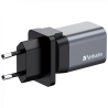 Verbatim GaN Charger 35W - 1x USB-C PD 35W, 1x USB-A QC 3.0