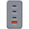 Verbatim 200W 4-Port GaN Wall Charger 2 x USB-C® PD 100W / 1 x USB-C® PD 65W / 1 x USB QC 3.0 (EU/UK/US