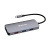 Verbatim USB-C Pro Multiport Hub 9 Port CMH-09 (HDMI | RJ45 | 2 x USB-C | USB-A 3.2 Gen2 | 2 x USB-A 3.2 Gen1 | SD | microSD)