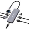 Verbatim USB-C Pro Multiport Hub 9 Port CMH-09 (HDMI | RJ45 | 2 x USB-C | USB-A 3.2 Gen2 | 2 x USB-A 3.2 Gen1 | SD | microSD)