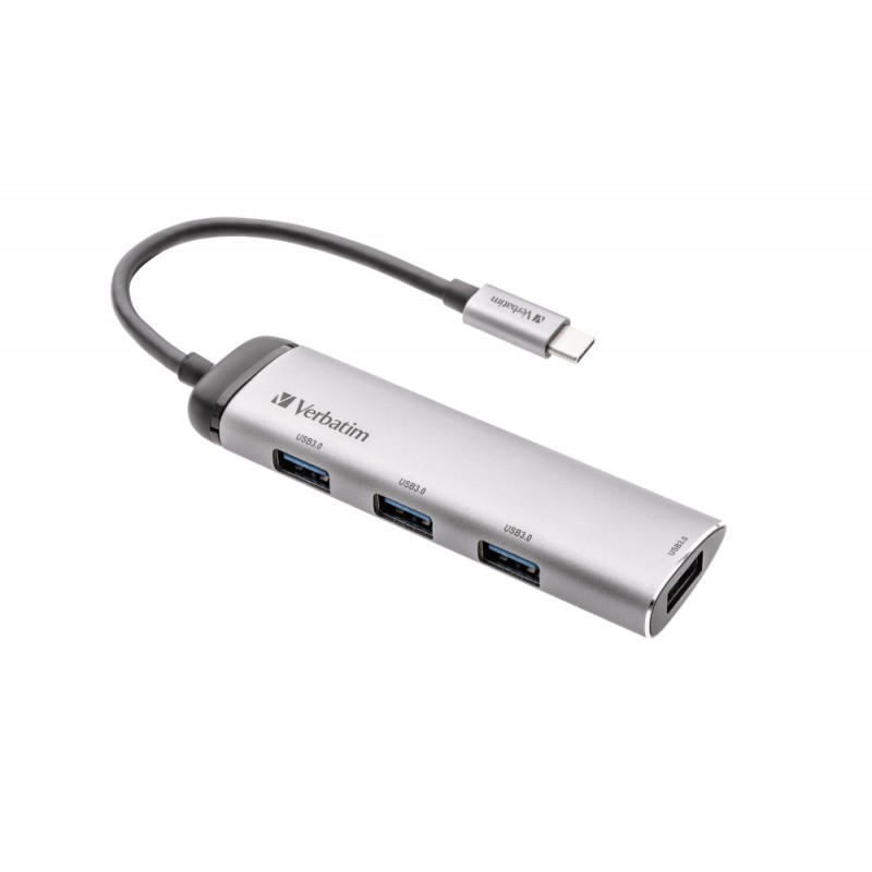 Verbatim USB-C Multiport Hub 4-Port USB 3.2 Gen 1 Type A