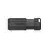 Verbatim USB Drive 2.0 Pinstripe 128GB Black