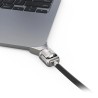 Maclocks Compulocks Ledge MacBook Air 15" M2/M3/M4/M5 T-slot Ledge Lock Adapter with Keyed Cable Lock