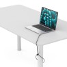 Maclocks Compulocks Ledge MacBook Air 15" M2/M3/M4/M5 T-slot Ledge Lock Adapter with Keyed Cable Lock