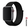 Swissten Nylon Band for Apple Watch 38/40/41 mm Black
