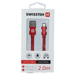 Swissten Data Cable Textile...