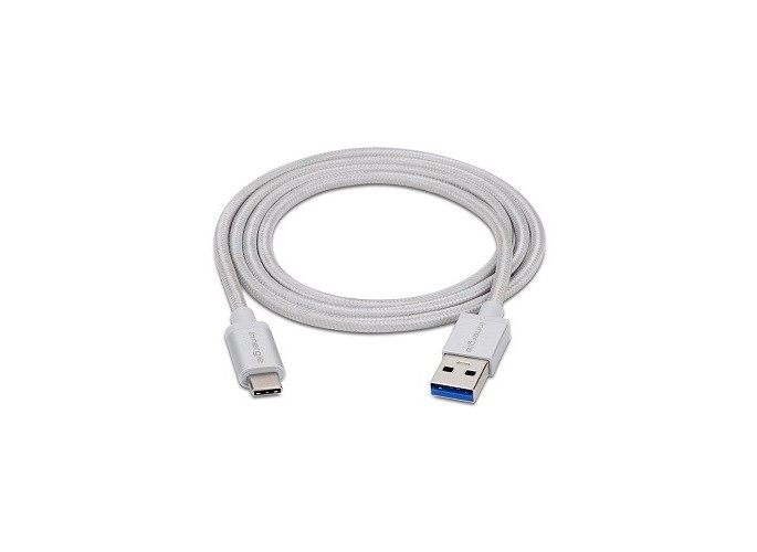 Innergie MagiCable USB-C to USB-A 1 meter - Silver