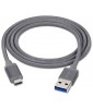 Innergie MagiCable USB-C to USB-A 1 meter - Grey