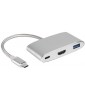 Innergie MagiCable USB-C to HDMI Multiport Adapter - Silver