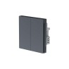 Aqara Smart Wall Switch H1 (con neutro, doble balancina) - Gris