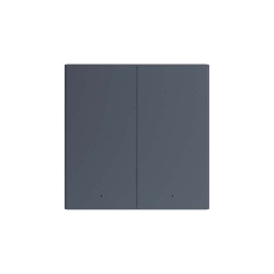 Aqara Smart Wall Switch H1 (con neutro, doble balancina) - Gris