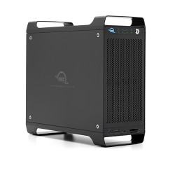 OWC ThunderBay Flex, flexible 8-bay Storage/Dock/PCIe Enclosure with 2x TB3 Ports with Hardware RAID
