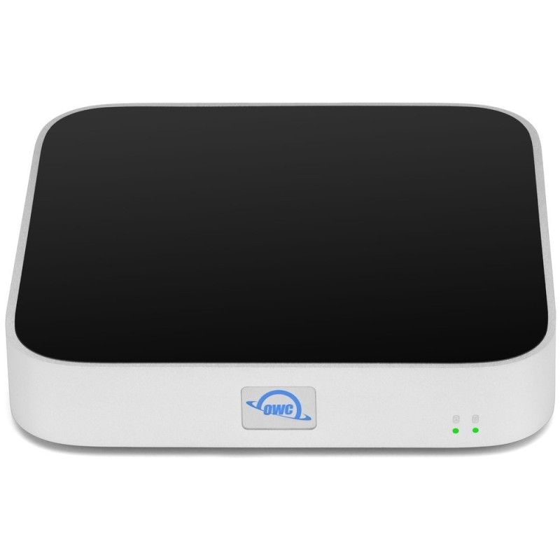 OWC miniStack STX Stackable Storage Enclosure with Thunderbolt Hub Xpansion - Silver