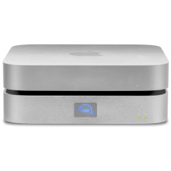 OWC miniStack STX Stackable Storage Enclosure with Thunderbolt Hub Xpansion - Silver