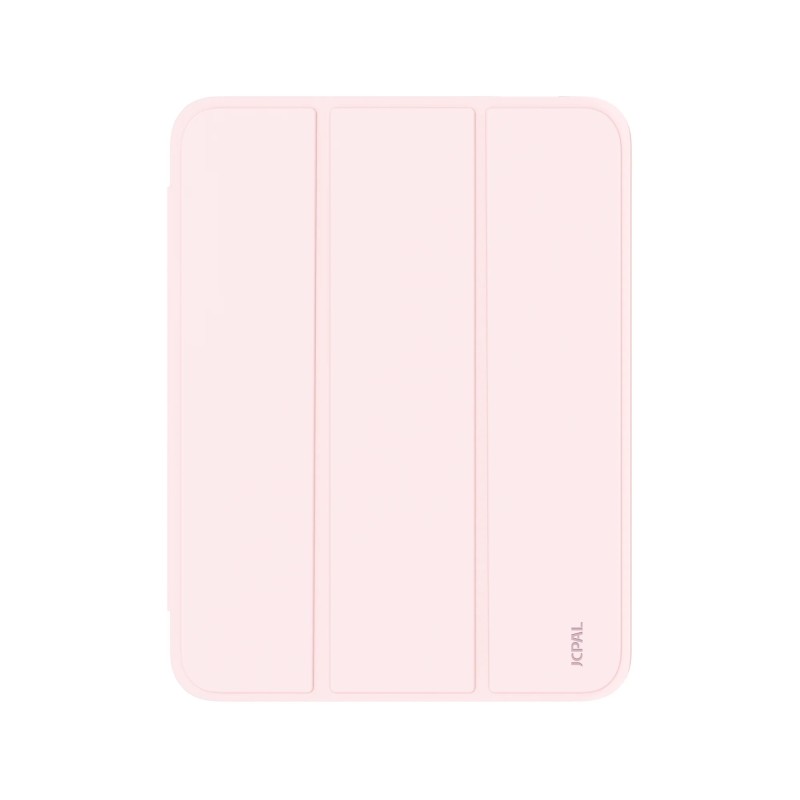 JCPal DuraPro Protective Folio Case with Pencil Holder for iPad Air 13" M2 2024/M3 2025/M4 2026 - Pink
