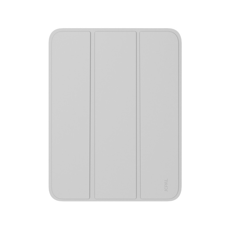 JCPal DuraPro Protective Folio Case with Pencil Holder for iPad 10.9" 10th gen (2022) / iPad 11" A16 11th gen  - Light Grey