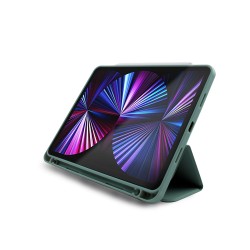 JCPal DuraPro Protective Folio Case with Pencil Holder for iPad Pro 11" (M4 2024/M5 2025) - Midnight Green