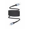 Swissten Magnetic Data Cable Self-Winding USB-C / Lightning 1 M