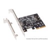 Sonnettech Allegro Max USB-C 20Gbps 1-port PCIe Card