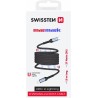 Swissten Magnetic Data Cable Self-Winding USB-C / Lightning 1 M