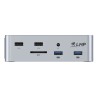 LMP USB4 SuperDock 2 4K 15 Ports & Dual 5K@60 Hz, Slot T-Bar, 2x HDMI, DP, 2.5GbE, 2x USB-A 2.0, 2x USB-A 3.2 Gen1, USB-A 3.2 Gen2, 3x USB-C 3.2 Gen2, 3.5mm Audio, SD 4.0, 87W PD, 130W DC, A