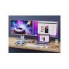 LMP USB4 SuperDock 2 4K 15 Ports & Dual 5K@60 Hz, Slot T-Bar, 2x HDMI, DP, 2.5GbE, 2x USB-A 2.0, 2x USB-A 3.2 Gen1, USB-A 3.2 Gen2, 3x USB-C 3.2 Gen2, 3.5mm Audio, SD 4.0, 87W PD, 130W DC, A