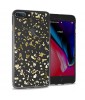 i-Paint Cover Glitter Flakes per iPhone 7/8 Plus - Oro