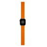JCPal FlexForm for Apple Watch 1st-10th gen, Ultra, SE 1st-2nd (42/44/45/49mm) - Black/Orange