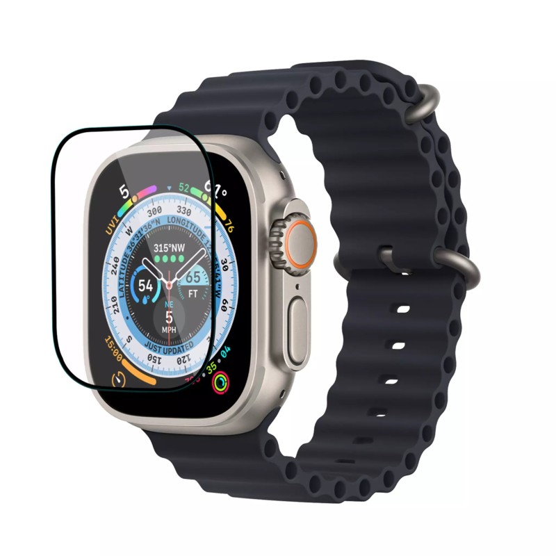 JCPal iClara Tempered Glass Screen Protector (with EasyOn Installer) for Apple Watch Ultra - 49mm