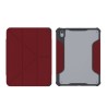 JCPal DuraPro XT Ultra Protective Case for iPad 10.9-inch(10th, 2022) / iPad 11" A16 11th gen - Merlot Red