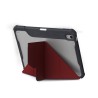 JCPal DuraPro XT Ultra Protective Case for iPad 10.9-inch(10th, 2022) / iPad 11" A16 11th gen - Merlot Red