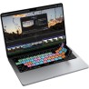 JCPal Verskin Final Cut Shortcuts Keyboard Cover for MacBook Pro 14"/16" (M1 2021/M2 2023), MacBook Air 13" (M2 2022), MacBook Air 15" (M2 2023) Transparent Black - EU Layout