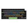 JCPal Verskin Avid Media Composer Shortcuts Keyboard Cover for MacBook Pro 14"/16" (M1 2021/M2 2023), MacBook Air 13" (M2 2022), MacBook Air 15" (M2 2023) Transparent Black - EU Layout