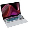 JCPal VerSkin Inclusive Keyboard Protector for MacBook Air 13'' (M1, 2020) - EU-Layout/English, Black