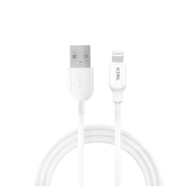 JCPal Linx Classic USB-A Cable with Lightning connector 2m - White