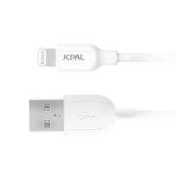 JCPal Linx Classic USB-A Cable with Lightning connector 2m - White