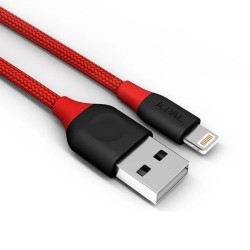 JCPal Linx FlexLink USB-A Lightning Cable MFI 1.8m - Red