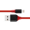JCPal Linx FlexLink USB-A Lightning Cable MFI 1.8m - Red
