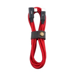 JCPal Linx FlexLink USB-C 100W Charge & Sync Cable 2m - Red