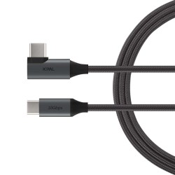 JCPal Linx FlexLink USB-C 3.1 Gen2 Sync Cable 1.5m - Black