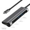 JCPal Linx USB-C Multiport Adapter(with 4K HDMI and Card Reader) 4K 60Hz