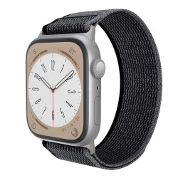 JCPal FlexLoop Apple Watch Band for Apple Watch 1st-10th gen, Ultra, SE 1st-2nd (42/44/45/49mm) - Black/Grey