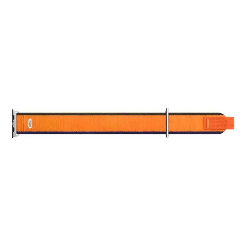 JCPal FlexLoop for Apple Watch 1st-10th gen, Ultra, SE 1st-2nd (42/44/45/49mm) - Orange/Green