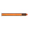 JCPal FlexLoop for Apple Watch 1st-10th gen, Ultra, SE 1st-2nd (42/44/45/49mm) - Orange/Green