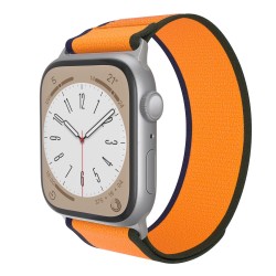JCPal FlexLoop for Apple Watch 1st-10th gen, Ultra, SE 1st-2nd (42/44/45/49mm) - Orange/Green