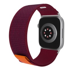 JCPal FlexLoop Band for Apple Watch 1st-10th gen, Ultra, SE 1st-2nd (42/44/45/49mm) - Wine Red