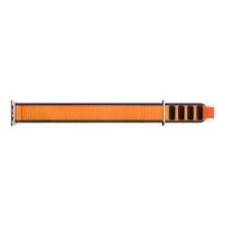 JCPal FlexLoop Band for Apple Watch 1st-9th gen, SE 1-2nd gen (38/40/41mm), S10 (42mm) - Orange/Green