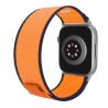 JCPal FlexLoop Band for Apple Watch 1st-9th gen, SE 1-2nd gen (38/40/41mm), S10 (42mm) - Orange/Green