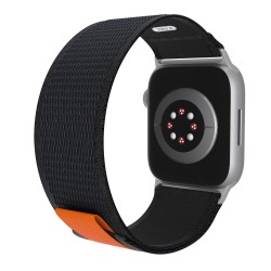 JCPal FlexLoop Band for Apple Watch 1st-10th gen, Ultra, SE 1st-2nd (42/44/45/49mm) - Black
